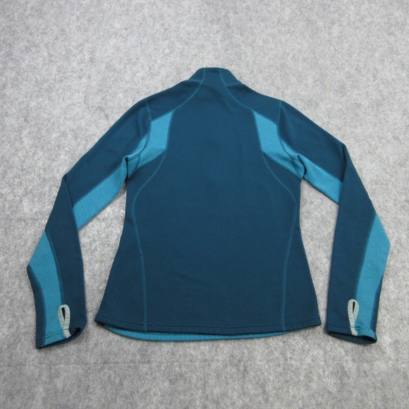 Patagonia Capilene Pullover Women XS 4 Expedition Polartec Zip Neck‎ Jacket Blue - Picture 6 of 15